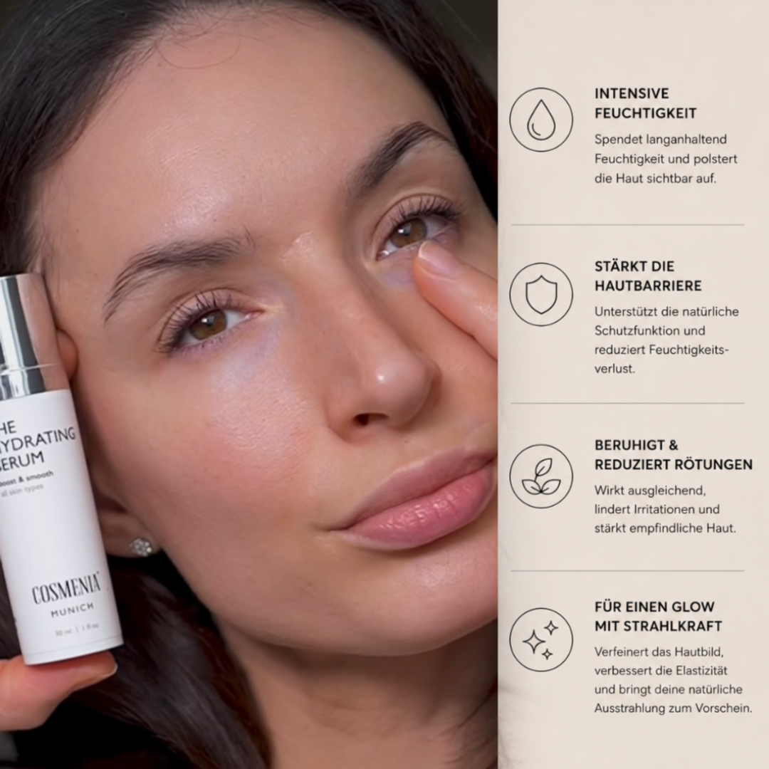 Alteromonas Ferment Extrakt und Ceramide in The Hydrating Serum von COSMENIA