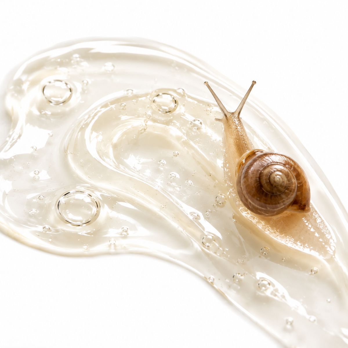 Schneckenschleim-Serum als Symbolbild für Snail Mucin in der K-Beauty-Pflege