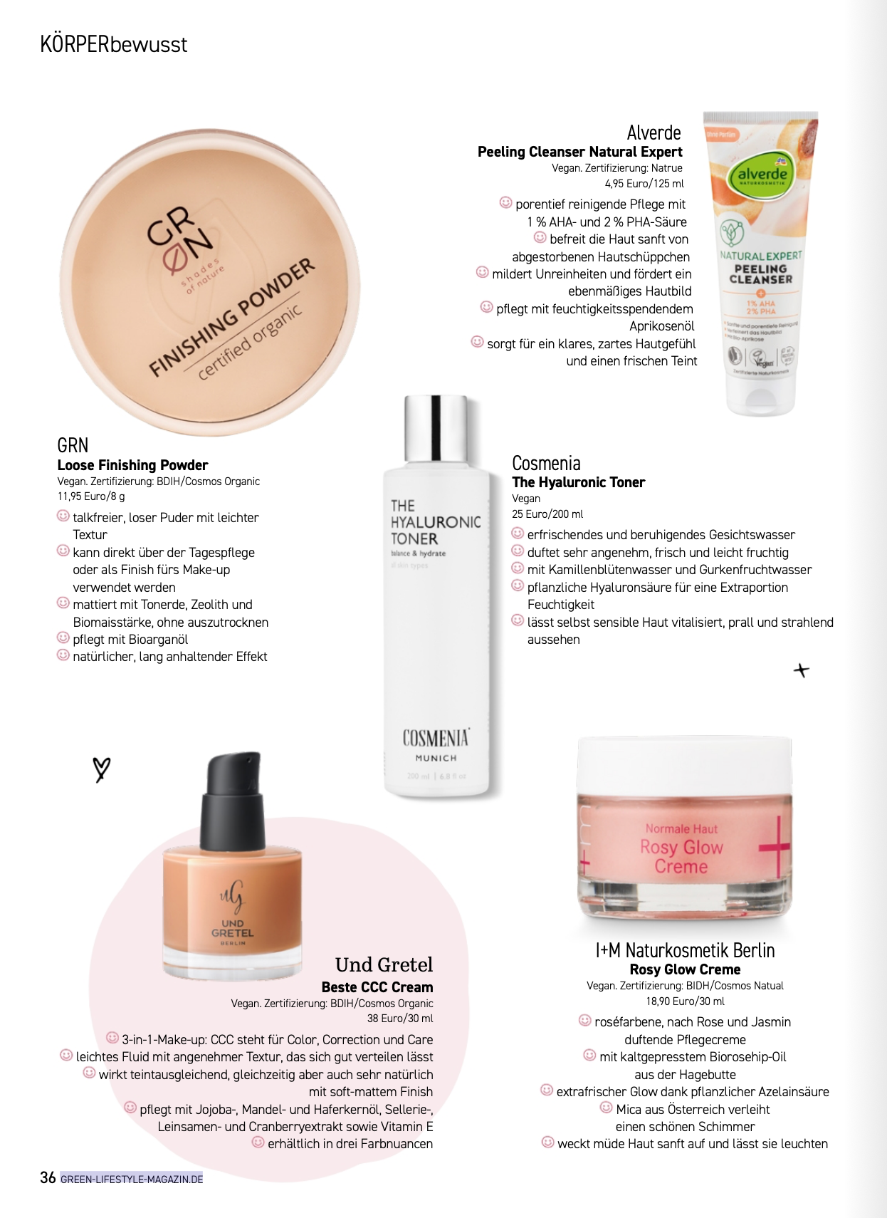 cosmenia x green lifestyle magazin